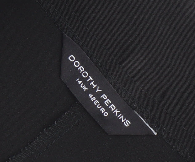 Dorothy Perkins Women’s Black Wide-Leg Dress Pants Size 14