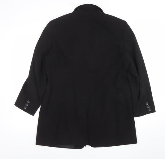 Gerry Weber Women's Black Size 16 Classic Single-Breasted Blazer