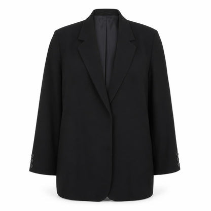 Gerry Weber Women's Black Size 16 Classic Single-Breasted Blazer