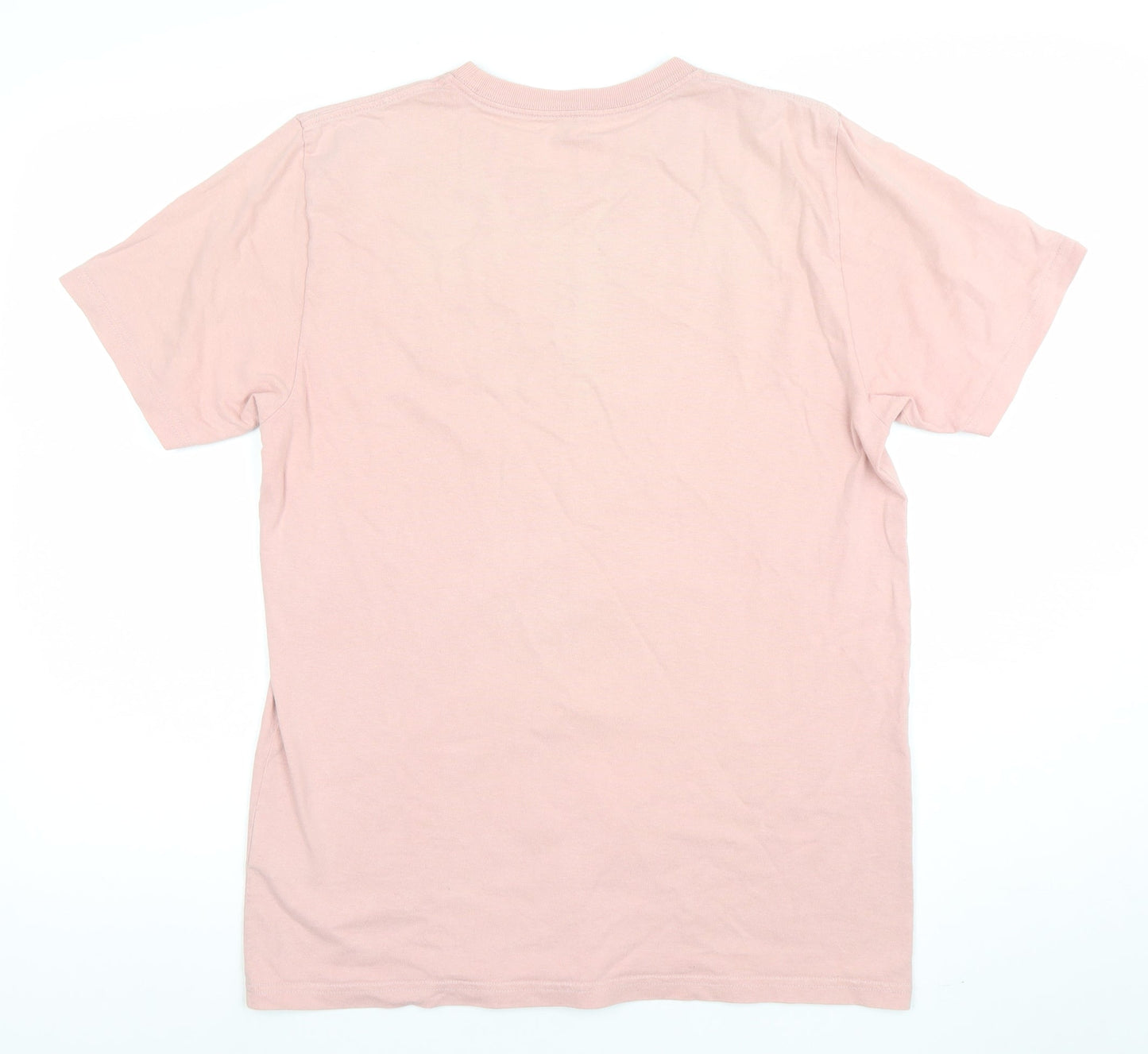 Carhartt Men’s Pink Cotton Logo Crew Neck Short Sleeve T-Shirt M