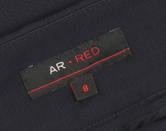 Austin Reed Women's Navy Blue Wool Tailored Work Trousers Size 8