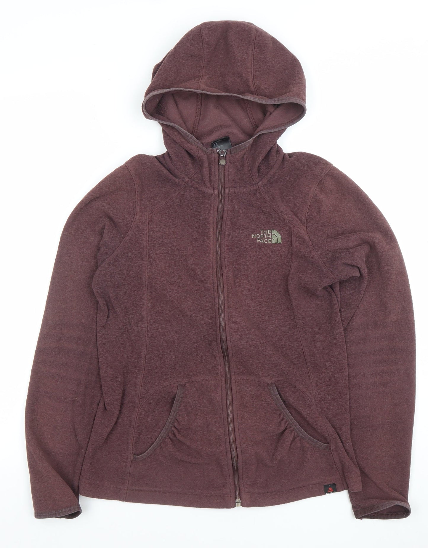 The North Face Women’s Brown Fleece Hooded Full Zip Jacket Size S