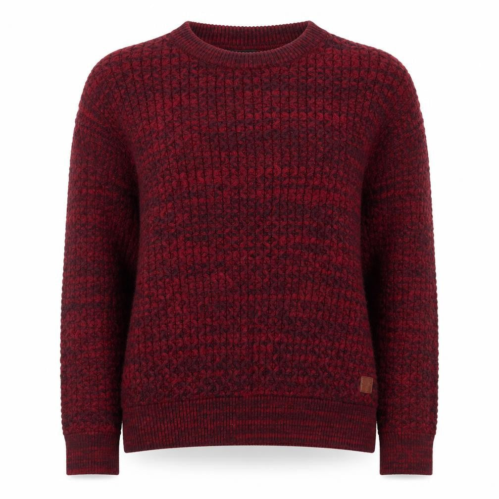Next Women’s Red Chunky Knit Crew Neck Jumper Size S