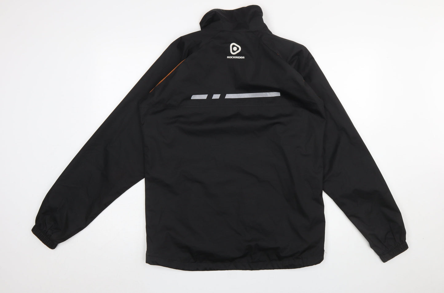 Rockrider Men's Black S Windbreaker Cycling Jacket Lightweight
