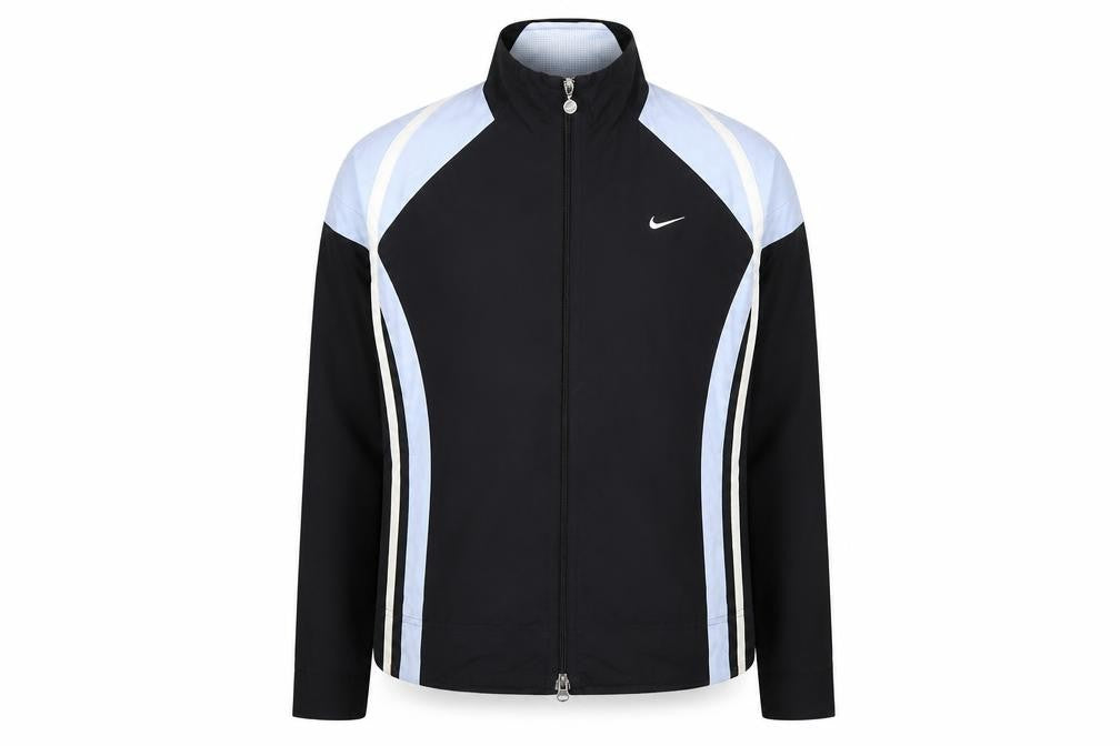 Nike Womens Black M (8-10) Full Zip Windbreaker Jacket