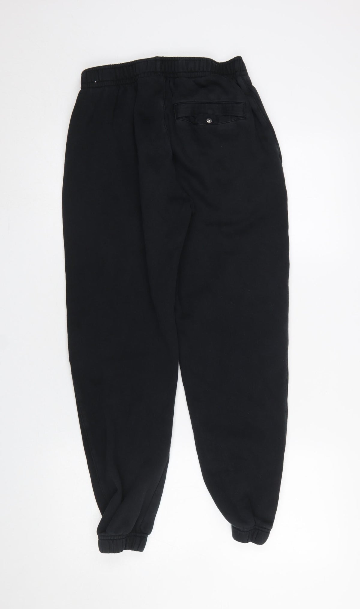 Nike Women Black Jogger Sweatpants S Fleece Casual Trousers