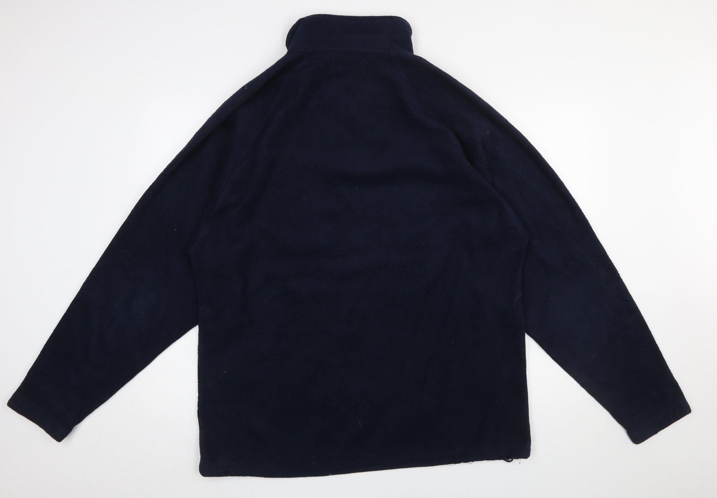 Kappa Men's Navy Blue 2XL Fleece 1/4 Zip Pullover Sweatshirt
