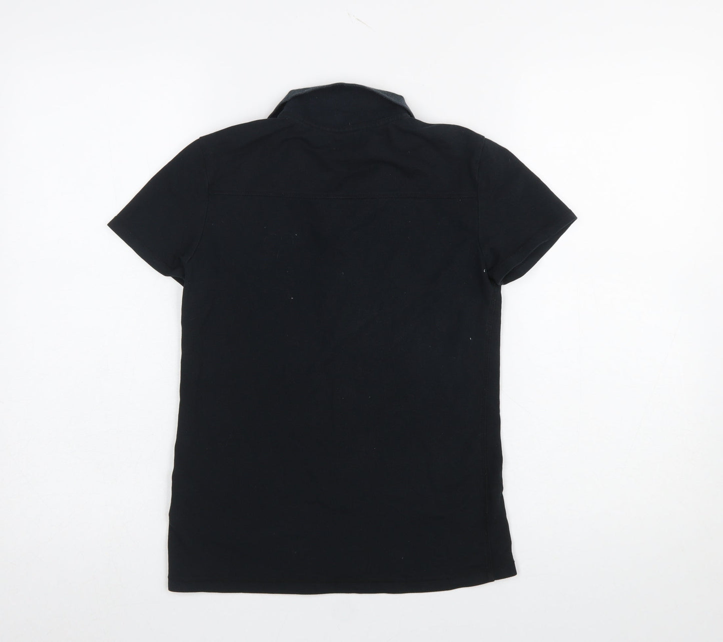 Adidas Women's Black Polo Shirt XS Climalite Cotton Blend
