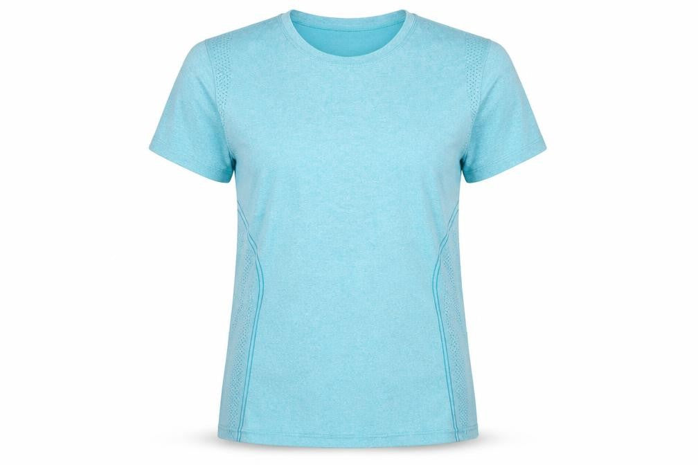Dunnes Womens Blue Athletic T-Shirt Size 12 Short Sleeve