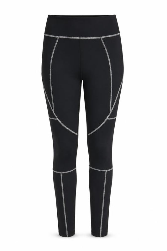 ASOS 4505 Womens Black Size 8 Activewear Leggings Gym Running Trousers