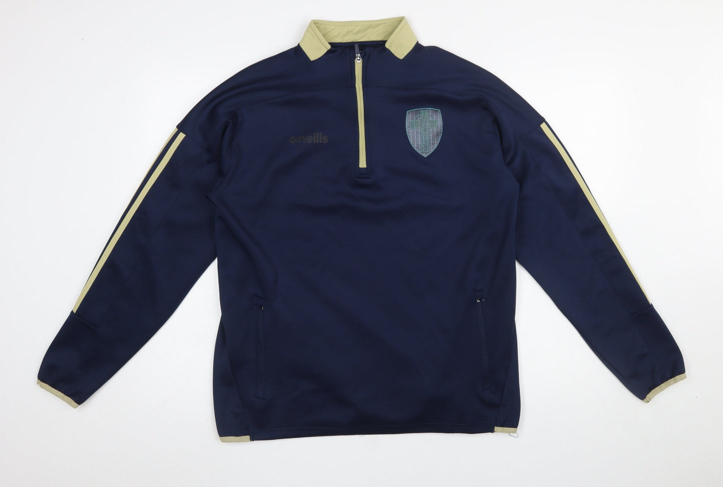 O'Neills Men's Blue 1/2 Zip Sports Sweatshirt Size M