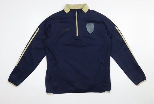 O'Neills Men's Blue 1/2 Zip Sports Sweatshirt Size M