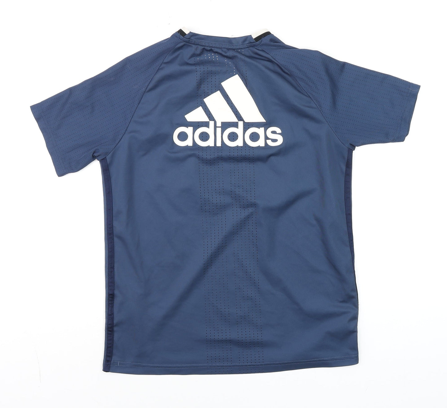 Adidas Manchester United Blue Teen L ClimaCool Training T-Shirt