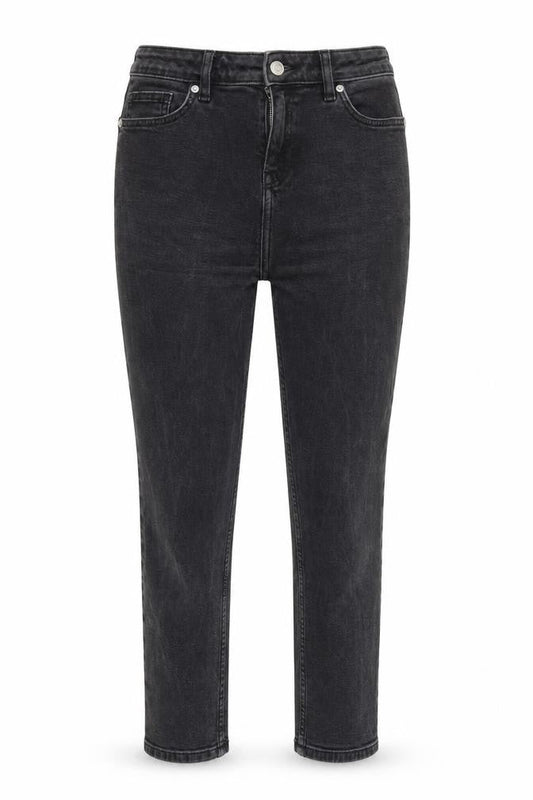 F&F Women’s Black Dark Wash Skinny Jeans UK 10 Slim Fit Cotton Blend