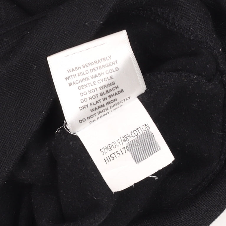 Peter England Mens Black XL Space Graphic Pullover Sweatshirt