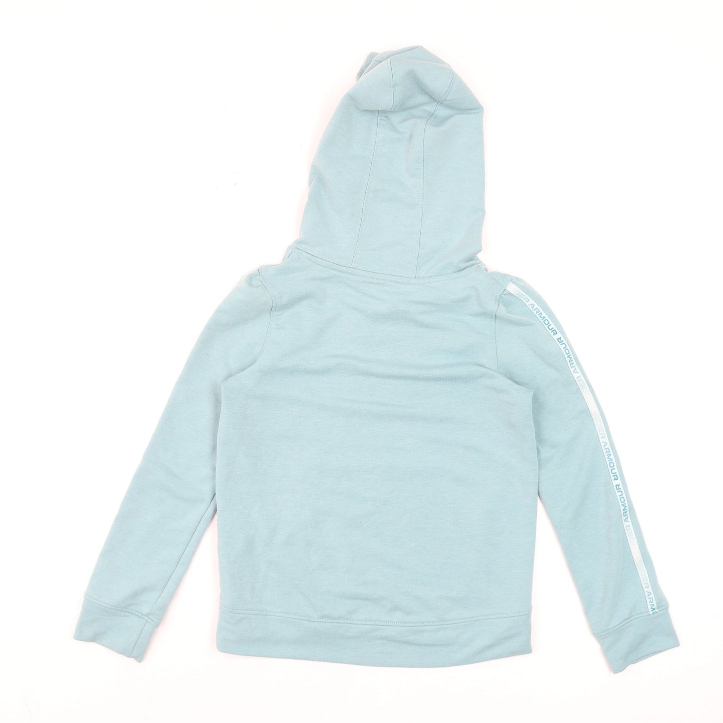 Under Armour Girls Blue Pullover Hoodie Size 7-8 Years Sportswear