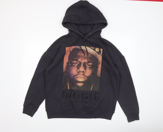 Primark Men’s Black The Notorious B.I.G. Pullover Hoodie XS