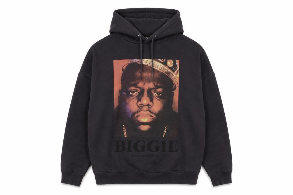Primark Men’s Black The Notorious B.I.G. Pullover Hoodie XS