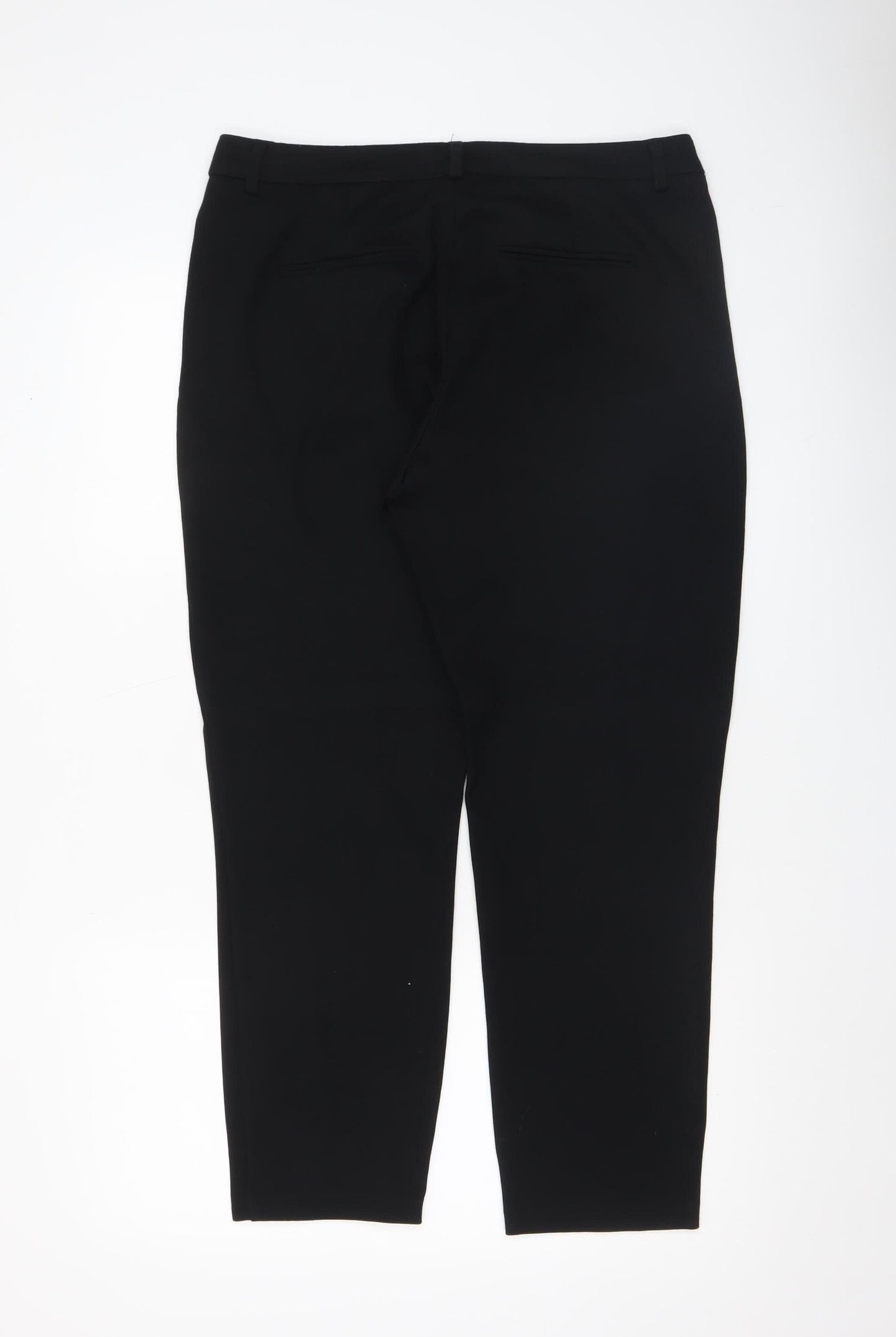 ONLY Women’s Black Slim Fit Tailored Stretch Trousers Size 14
