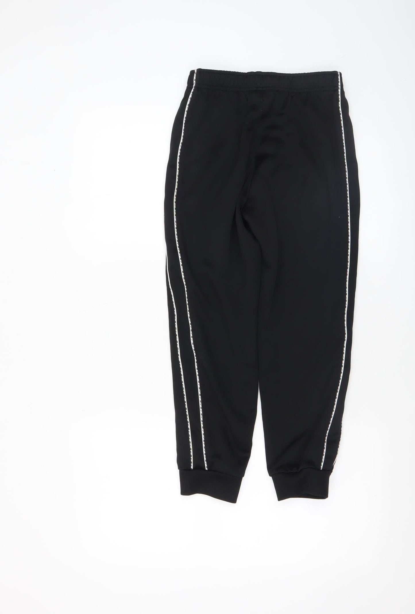 Nike Boys Black Jogger Trousers M 137-147cm Elastic Waist Sportswear