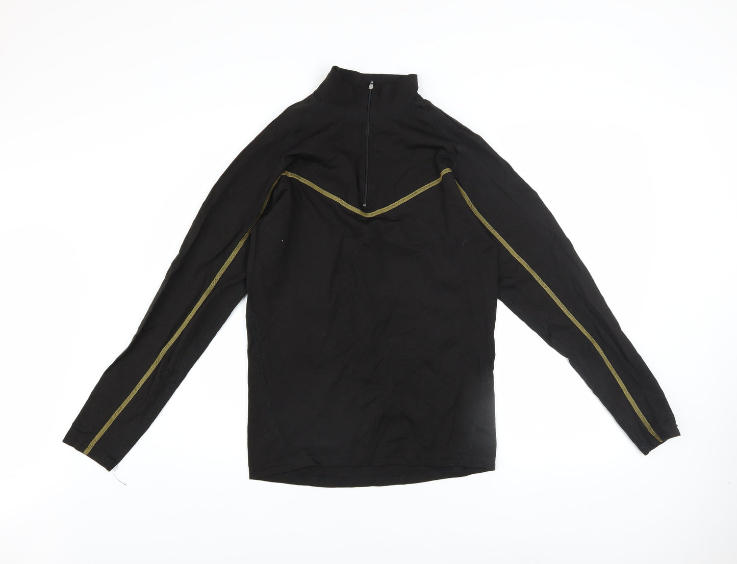 Helly Hansen Mens Black L 1/2 Zip Pullover Sweatshirt