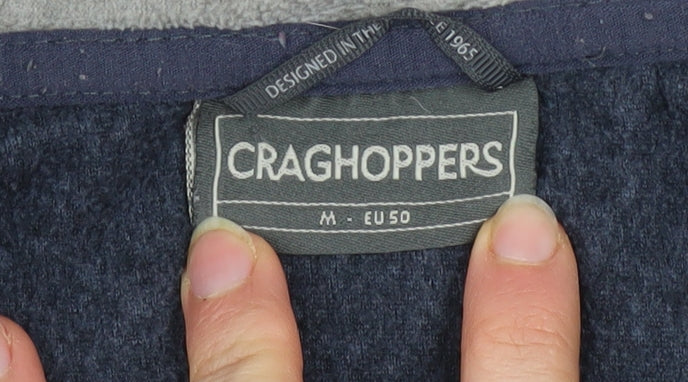 Craghoppers Mens Blue Fleece 1/2 Zip Pullover Sweatshirt M