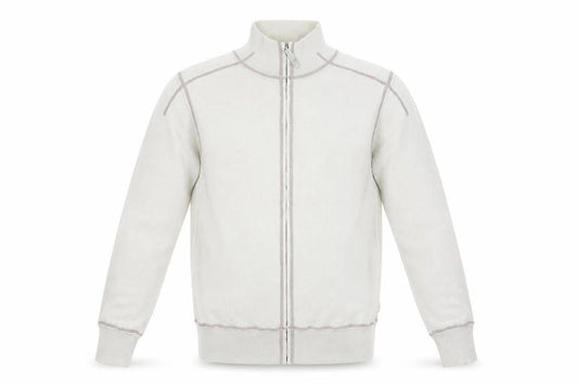 Next Men's Beige Cotton Full Zip Basic Jacket Size Small