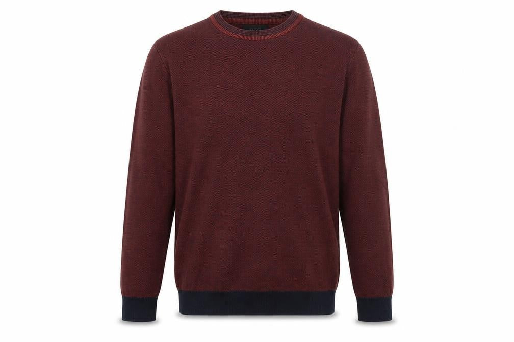Next Men’s Red Cotton Crew Neck Jumper Size M