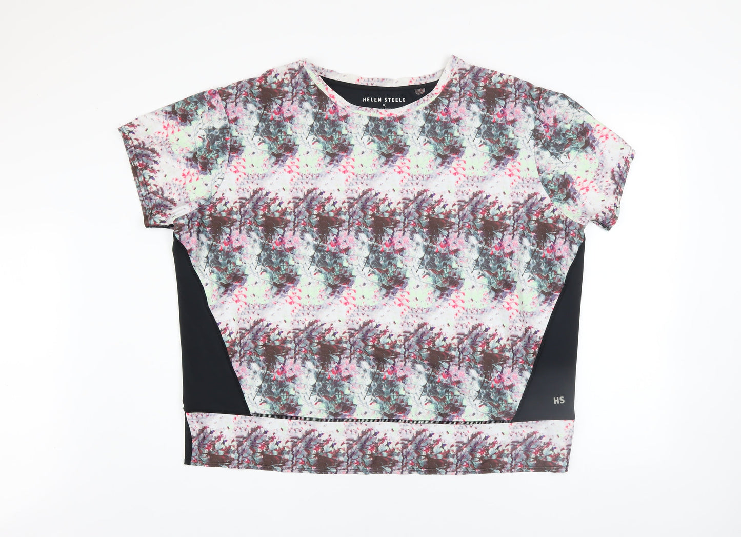 Helen Steele Women’s Multicoloured Floral Active T-Shirt Size L