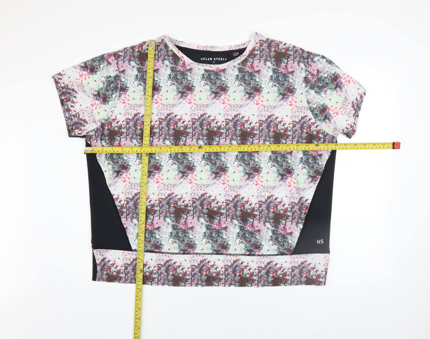 Helen Steele Women’s Multicoloured Floral Active T-Shirt Size L