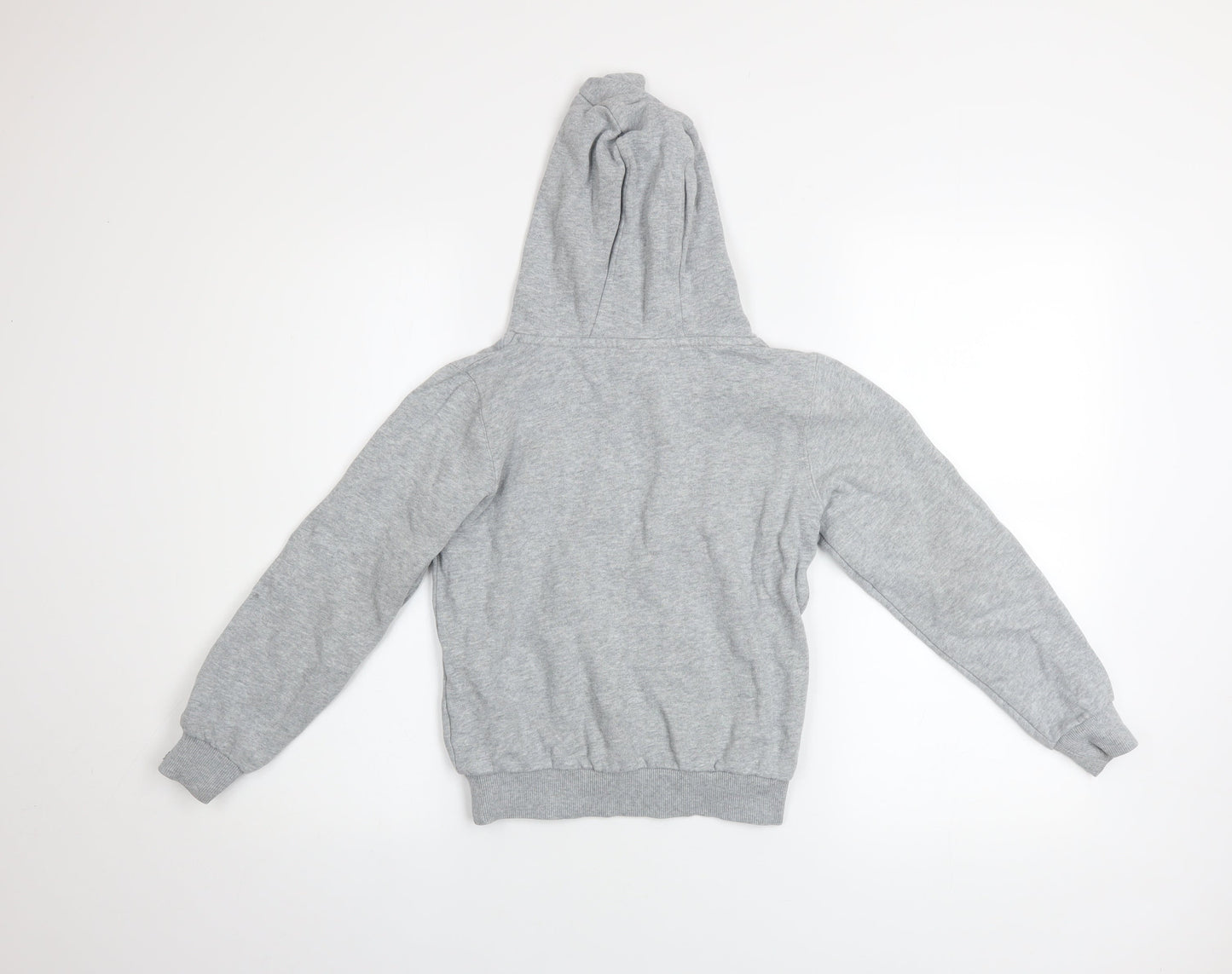 Ellesse Girls Grey Pullover Hoodie 8-9 Years Logo Fleece Sweatshirt