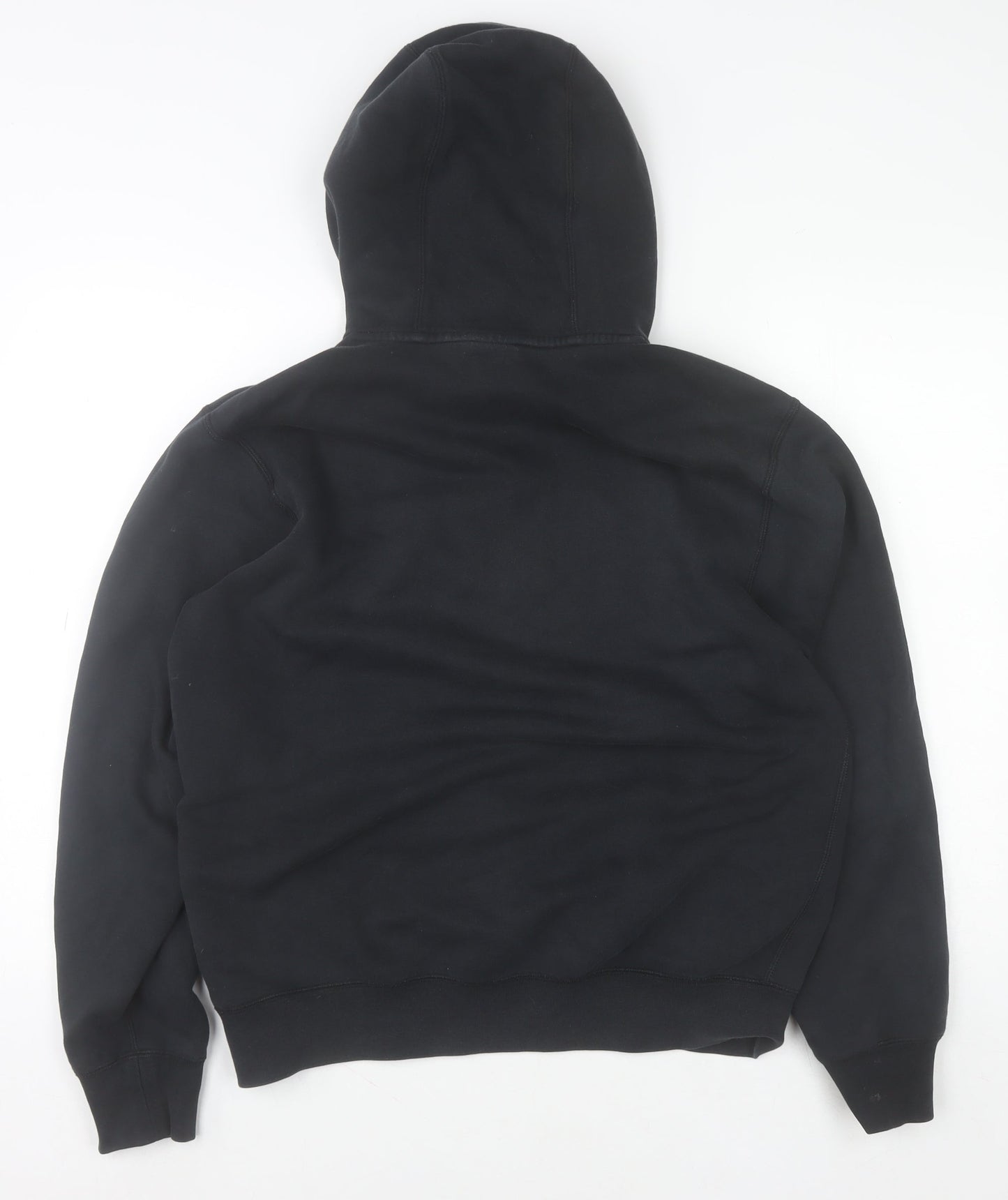 Nike Men's Black Pullover Hoodie S Graphic Logo Fleece Sweatshirt