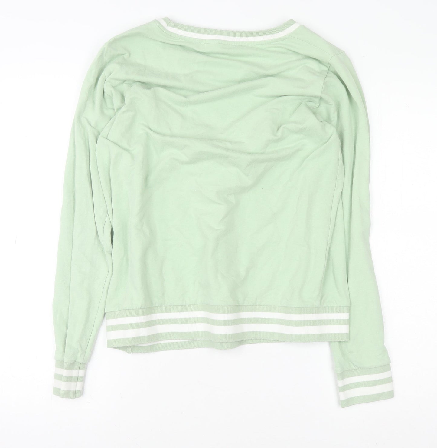 Tilbea London Women's Mint Green Pullover Sweatshirt M Organic Cotton