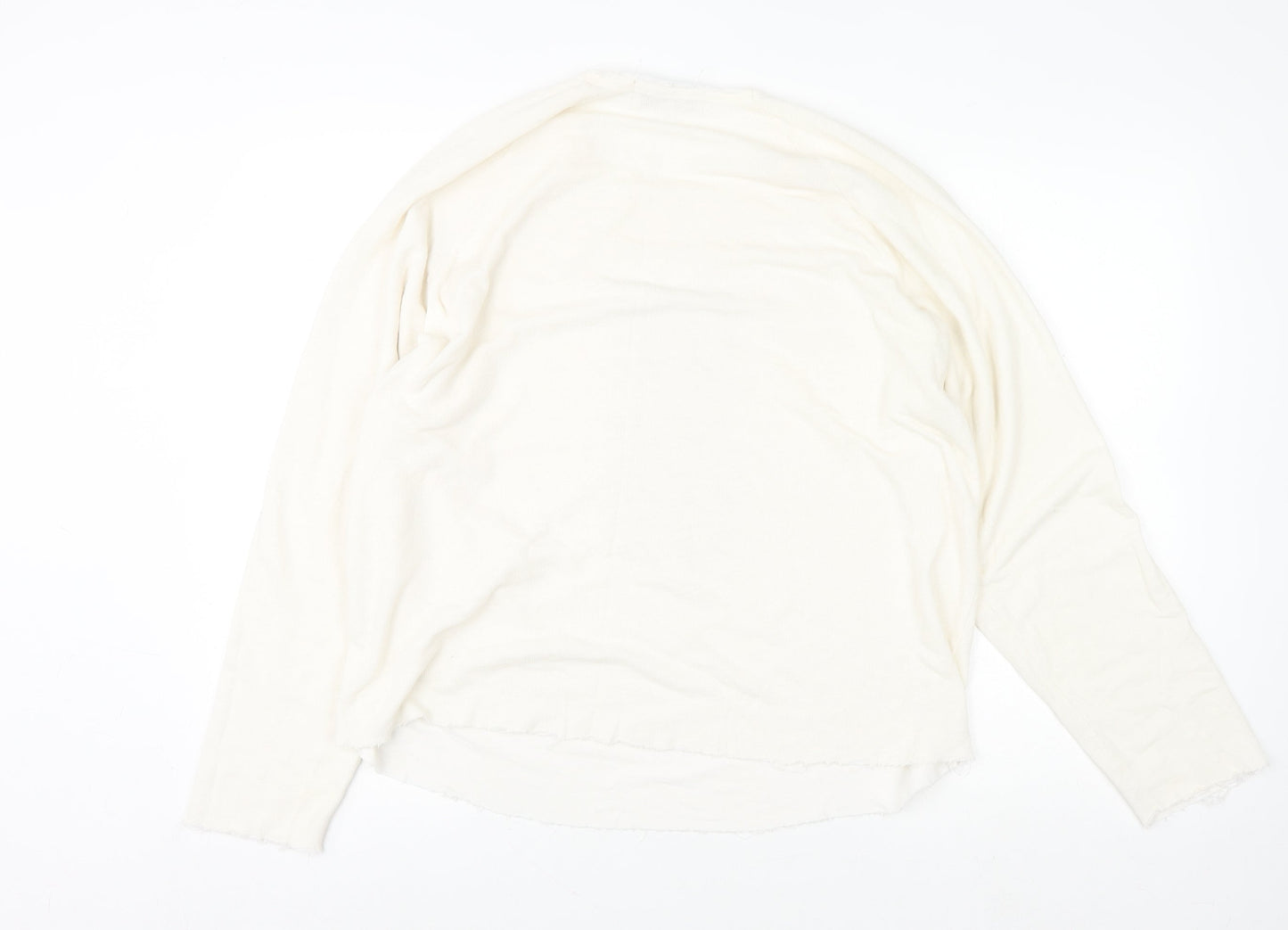Wildfox Women’s Ivory Pineapple Graphic Pullover Jumper Size M