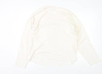 Wildfox Women’s Ivory Pineapple Graphic Pullover Jumper Size M