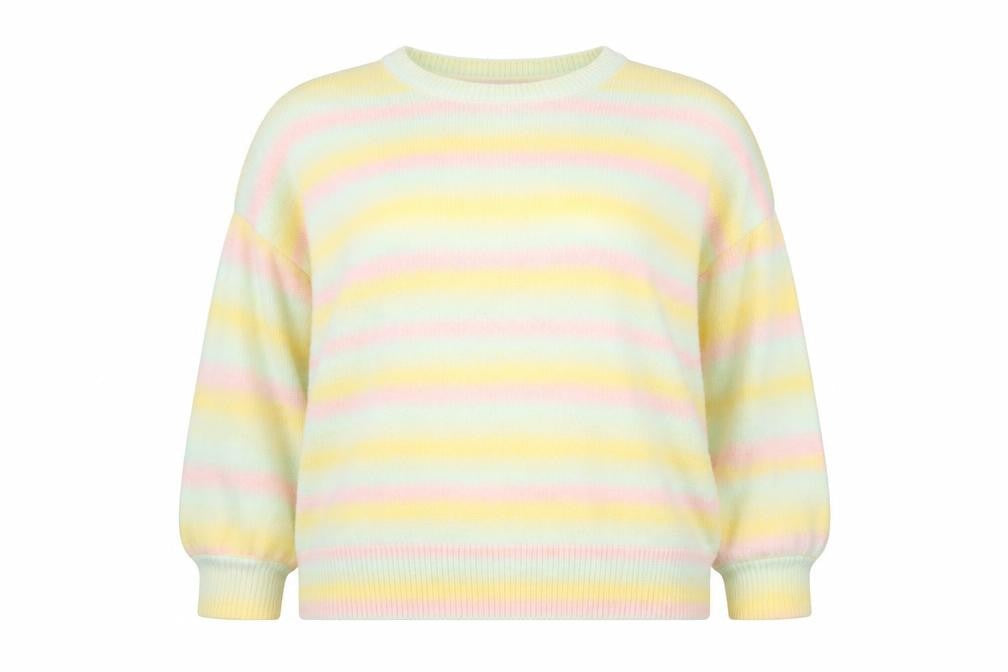 Simply Be Women’s Multicoloured Striped Knit Pullover Jumper Size 20/22