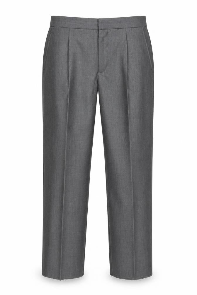 Torre Boys Grey Dress Pants 26R Formal Wool Blend Trousers
