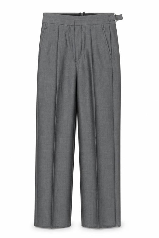 Torre Boys Grey Dress Trousers 20 Years Tailored Formal Wool Blend