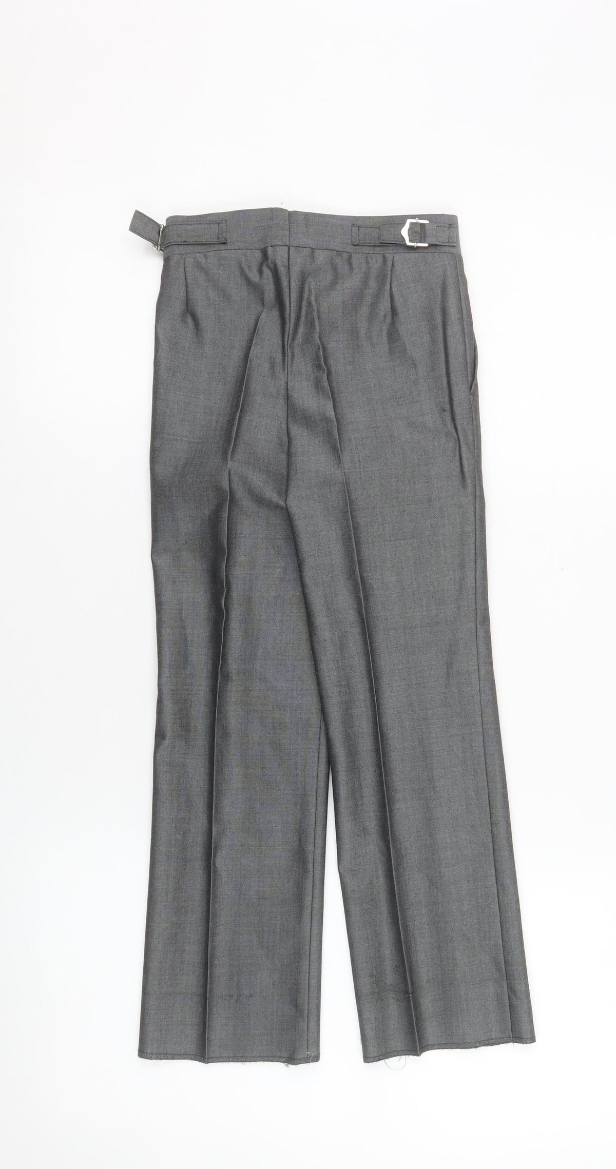 Torre Boys Grey Dress Trousers 20 Years Tailored Formal Wool Blend