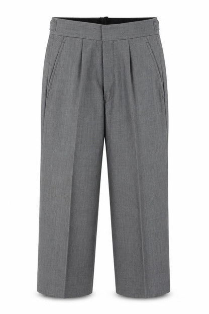 Torre Boys Grey Wool Blend Formal Dress Trousers Size 20R