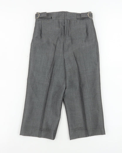 Torre Boys Grey Wool Blend Formal Dress Trousers Size 20R