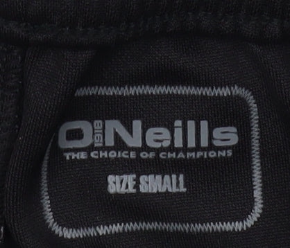 O'Neills Men's Black Track Pants Small Slim Fit Athletic Trousers