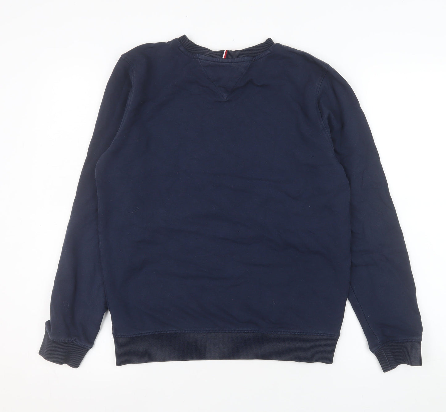 Tommy Hilfiger Teens Blue Logo Pullover Sweatshirt Size 164