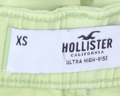 Hollister Women’s Green XS High-Rise Cargo Jeans