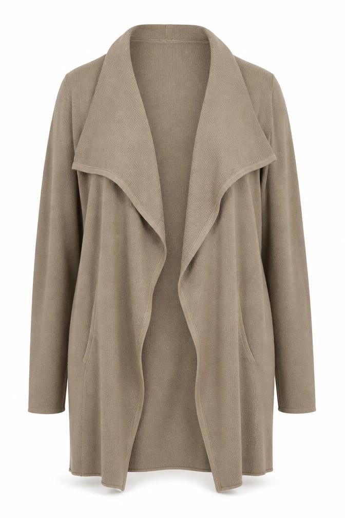 Marks & Spencer Women’s Beige Open Knit Cardigan UK 14