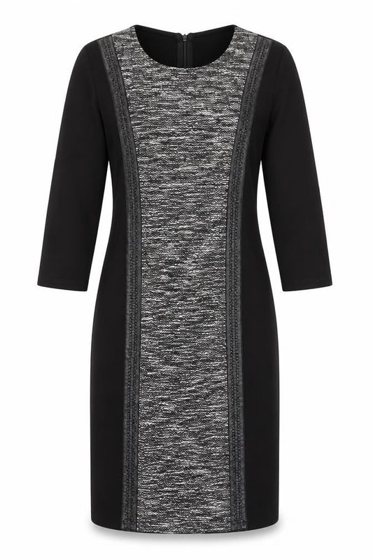 Cotton Brothers Women’s Black Knit Bodycon Dress M Workwear