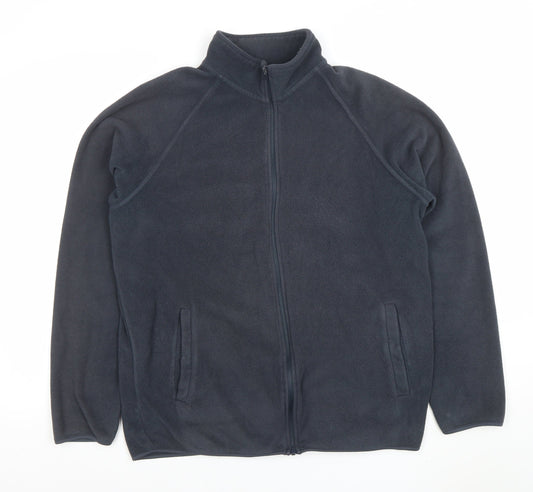 Dunnes Women’s Blue Fleece Full Zip Jacket Size M