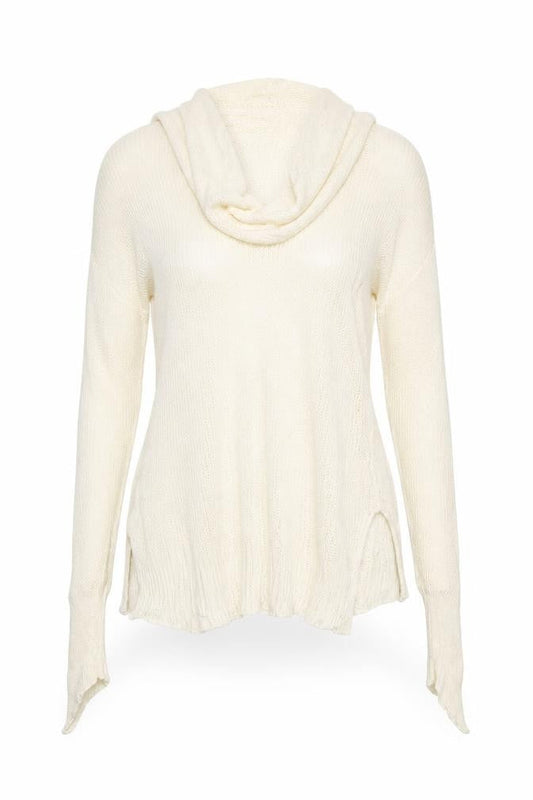 Hollister Women’s Ivory Open Knit Cotton Blend Cardigan XS