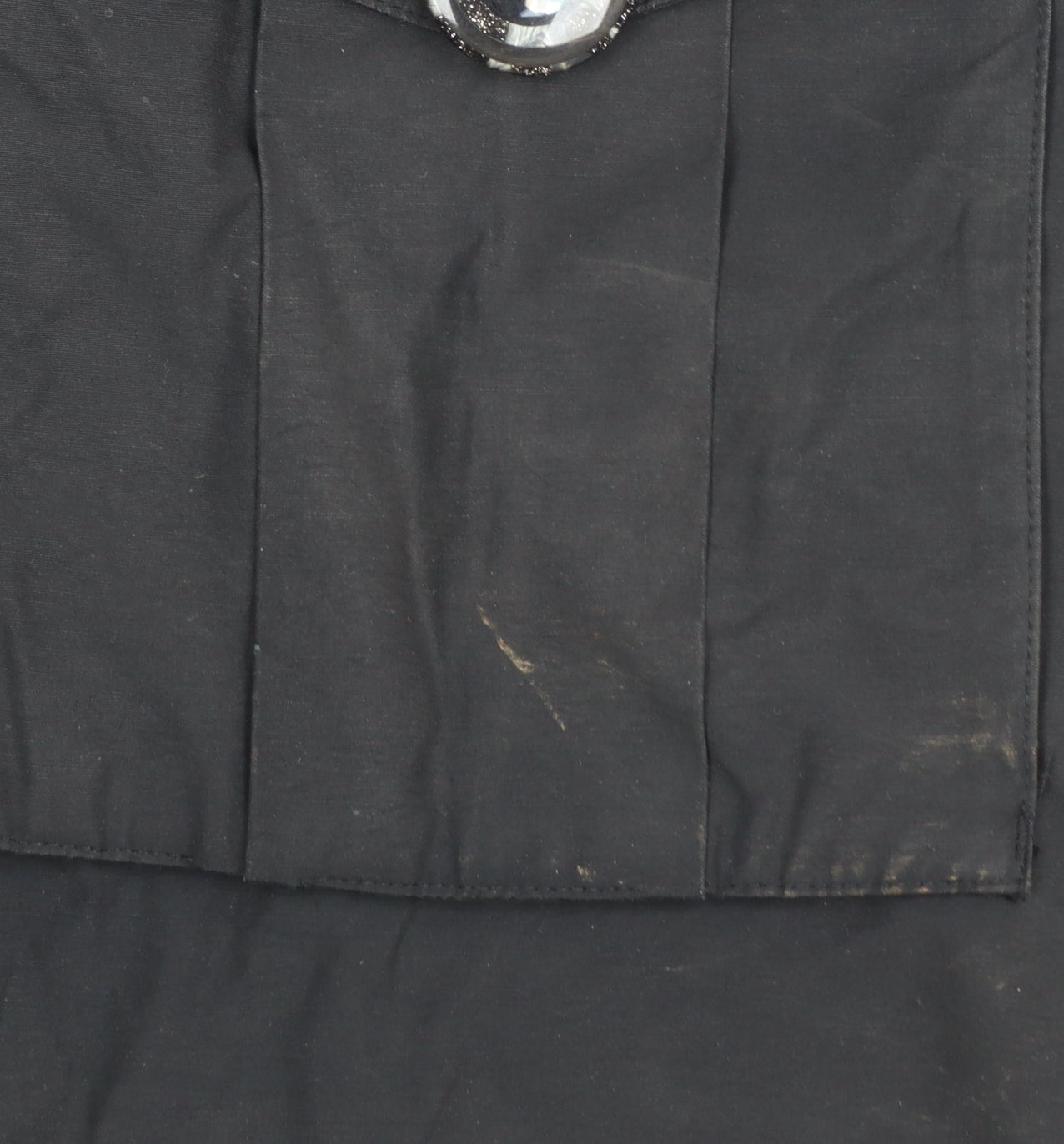 Boden Women Black Faux Fur Hooded Parka Coat Size 10