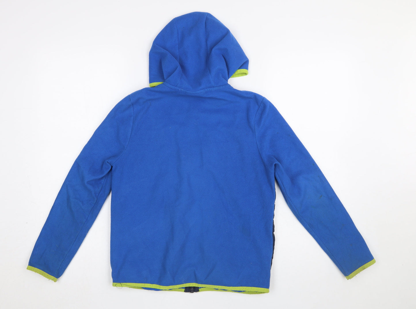 Craghoppers Boys Blue Hooded Puffer Jacket 11-12 Years Outdoor Full Zip